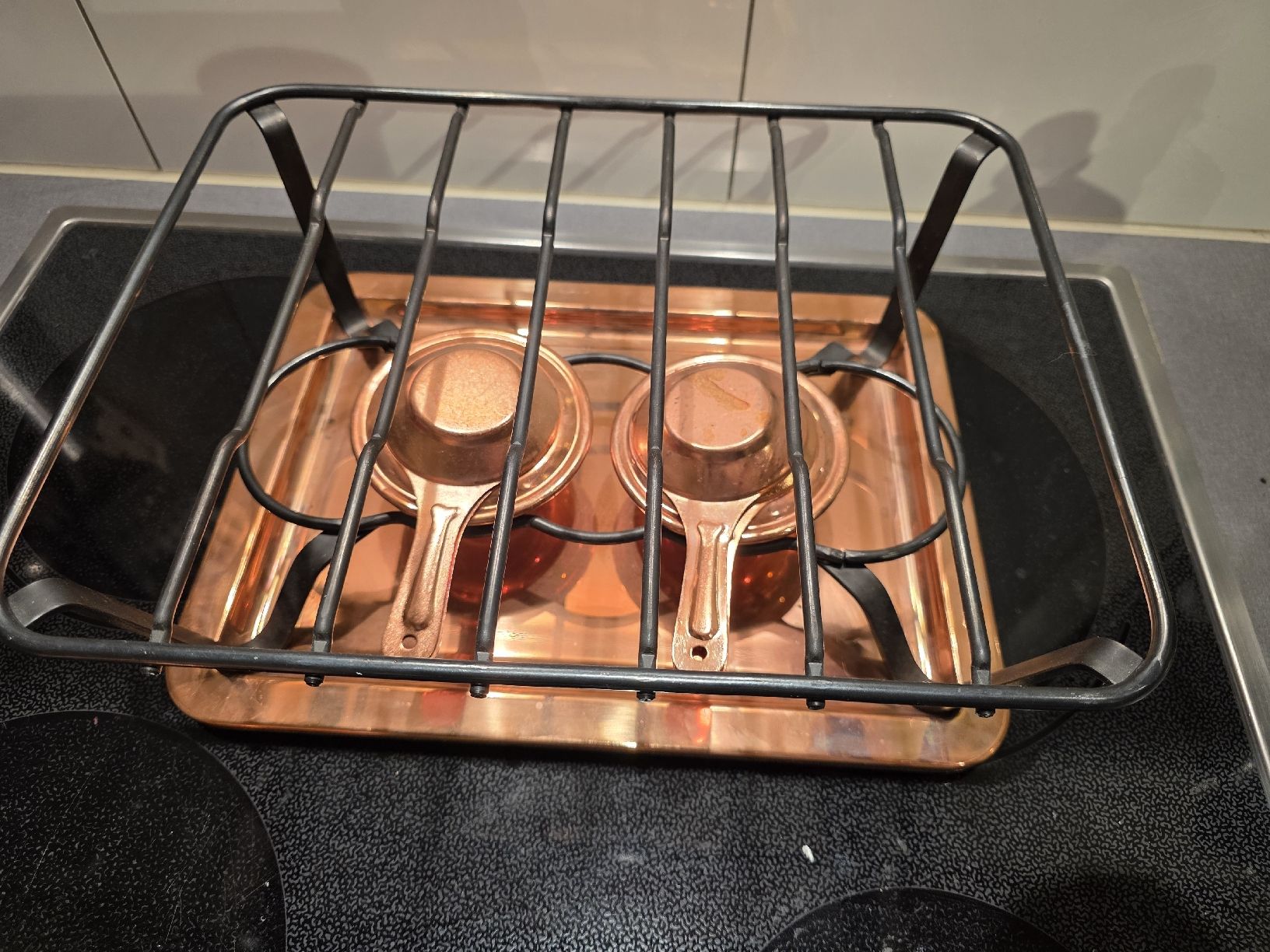 Küchengeräte: Rechaud Set Kupfer Vintage Spring mit 3 Brenner  – Gebraucht aus Grossaffoltern von kaefer14 3