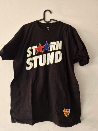 FC Basel T-Shirt Stärnstund schwarz Grösse XL gebraucht