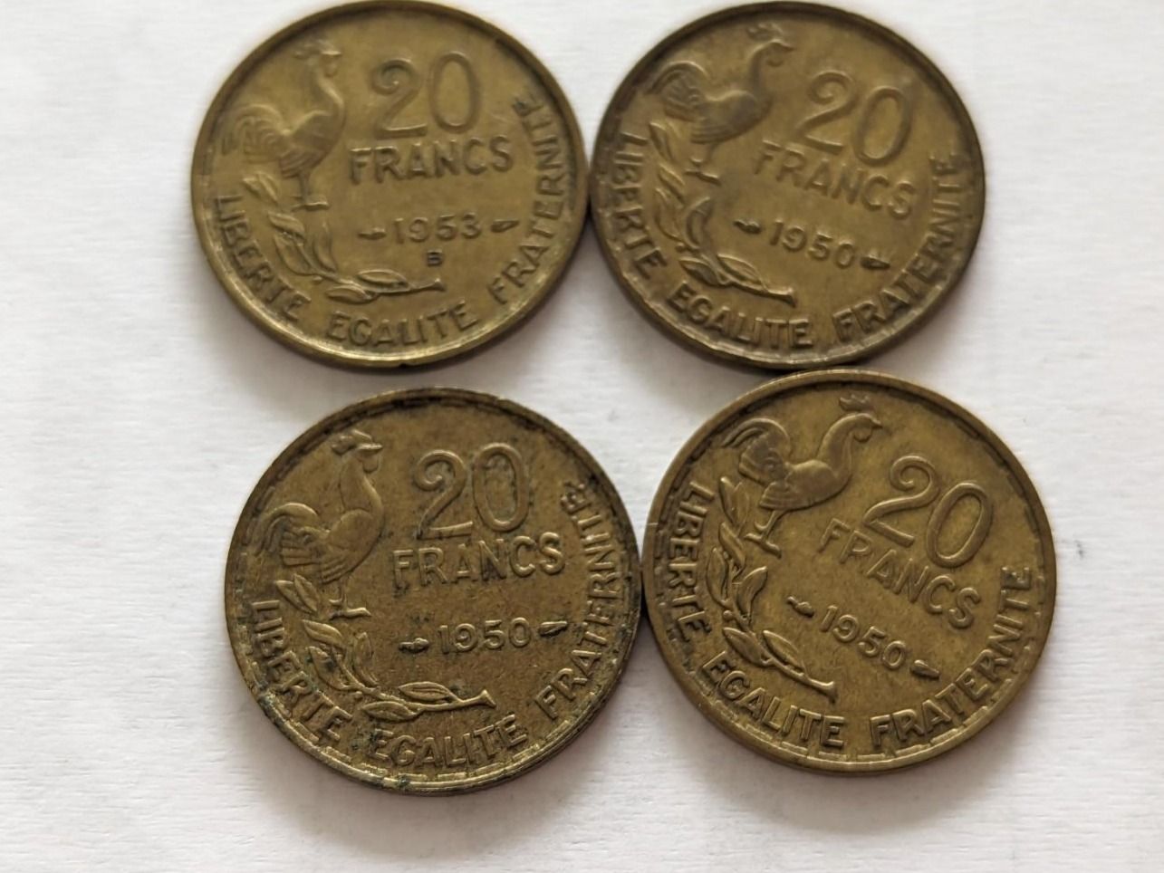 Tutti le monete: France 4x 20FF – Usato da Porrentruy venduto da jmbechir 1