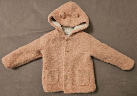 Baby Jacke C&A, rosa mit Kapuze, Grösse 86