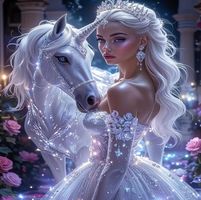 Diamond Painting Eiskönigin 55 x 55 cm