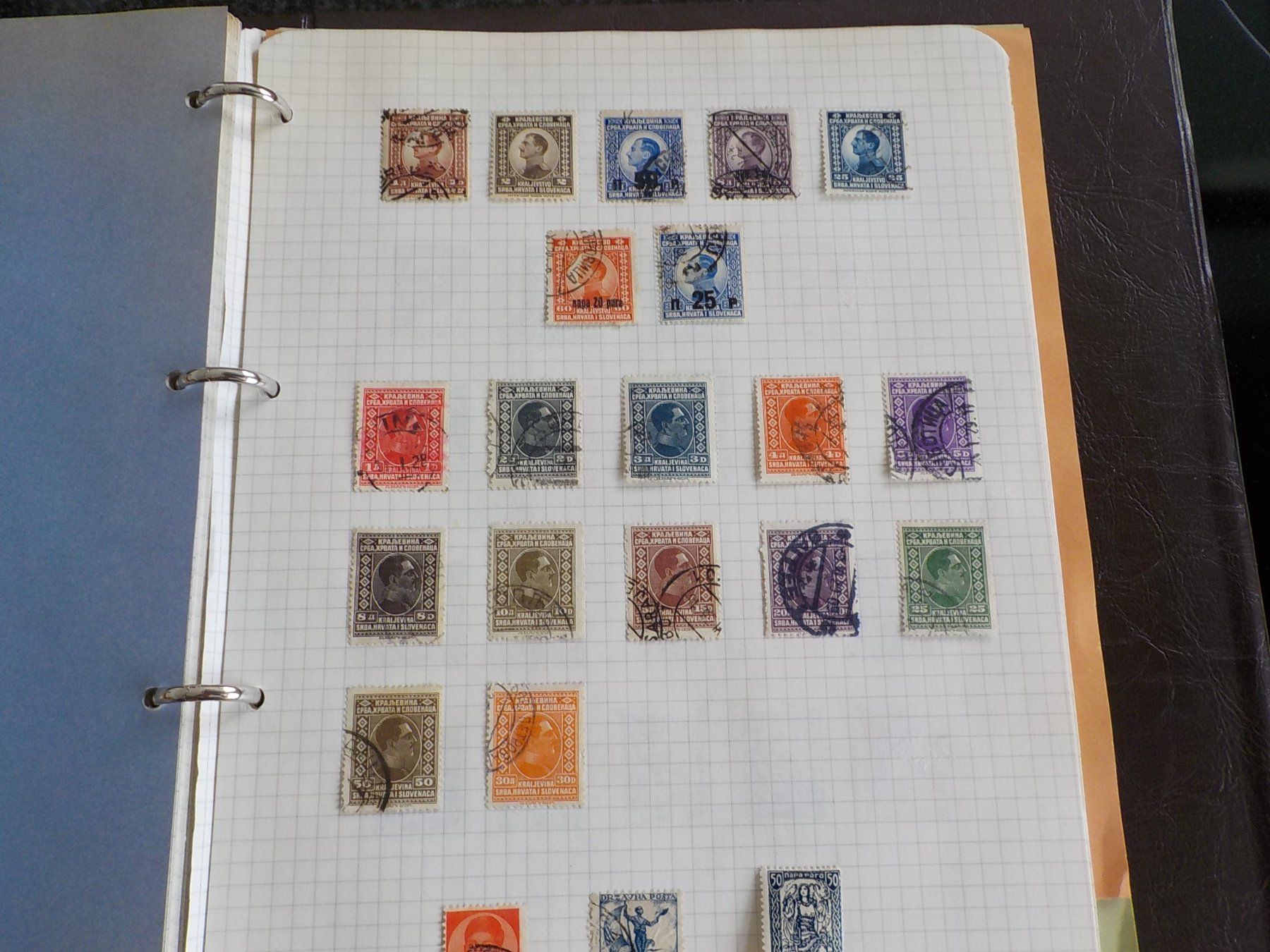 Tutti i francobolli: Briefmarken Europa, grosser Posten im Ringbinder mit Falz o – Usato da Ebikon venduto da alanchal 5