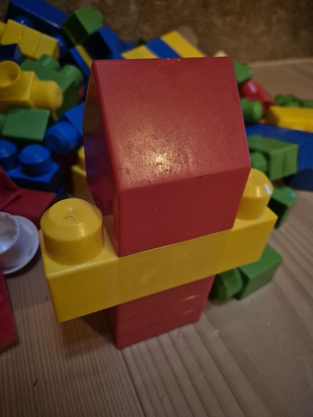 Spielzeuge: bunte Bausteine gute Menge gebraucht /Megablocks – Gebraucht aus Winterthur von StefanB82 1
