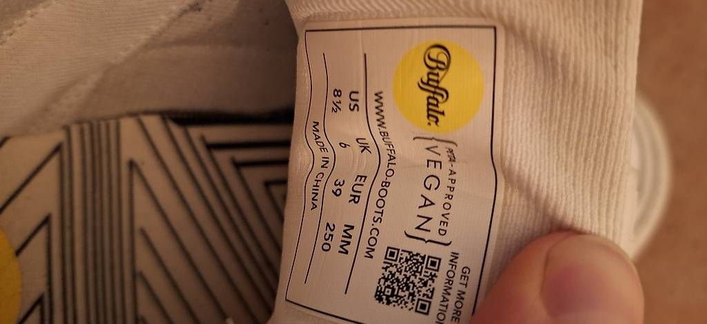 Damenschuhe: Buffalo fairy weiss grösse 40 – Gebraucht aus Kölliken von minimeee 1