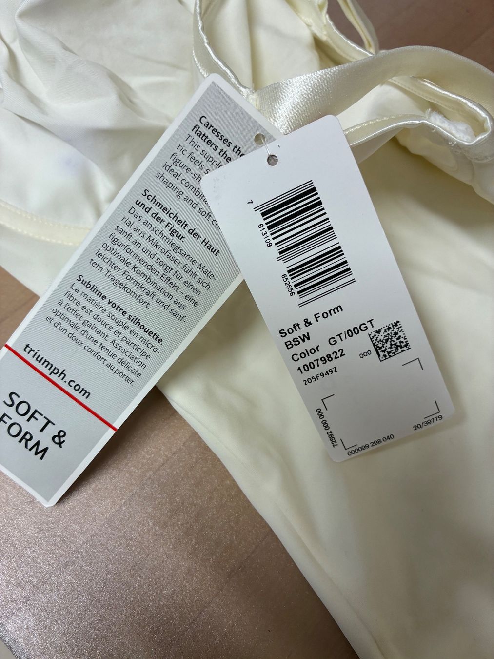 Triumph Altra biancheria intima: Triumph SOFT & FORM - Body mit Bügel – Nuovo e nell'imballaggio originale da Zürich venduto da van_5xbk 3