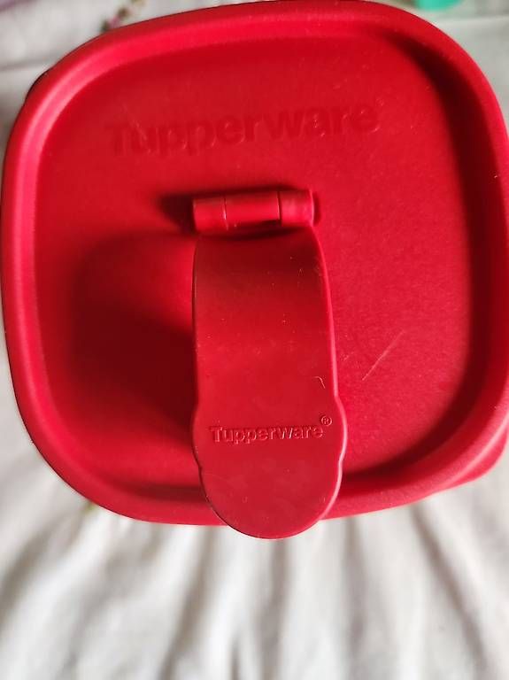 Tupperware Behälter & Ähnliches: Tupperware Slim Krug 1l Rot – Gebraucht aus Gstaad von Meiel2020 4