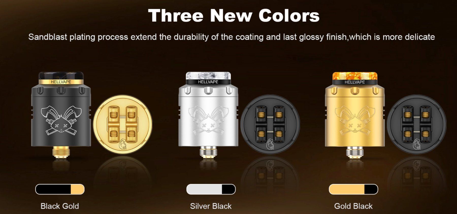 Altri Prodotti per fumatori: Hellvape Dead Rabbit 3 RDA 6th Ann. Edition (never used) – Nuovo e nell'imballaggio originale da Genève venduto da Lee_Ramirez 1