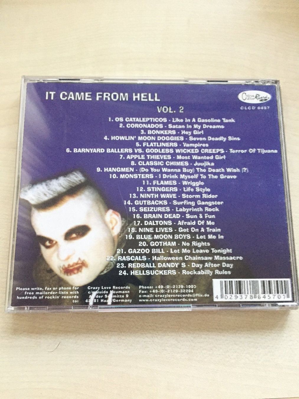 CD: It came from Hell Vol.2 – Usato da Rüti ZH venduto da alumedien 1