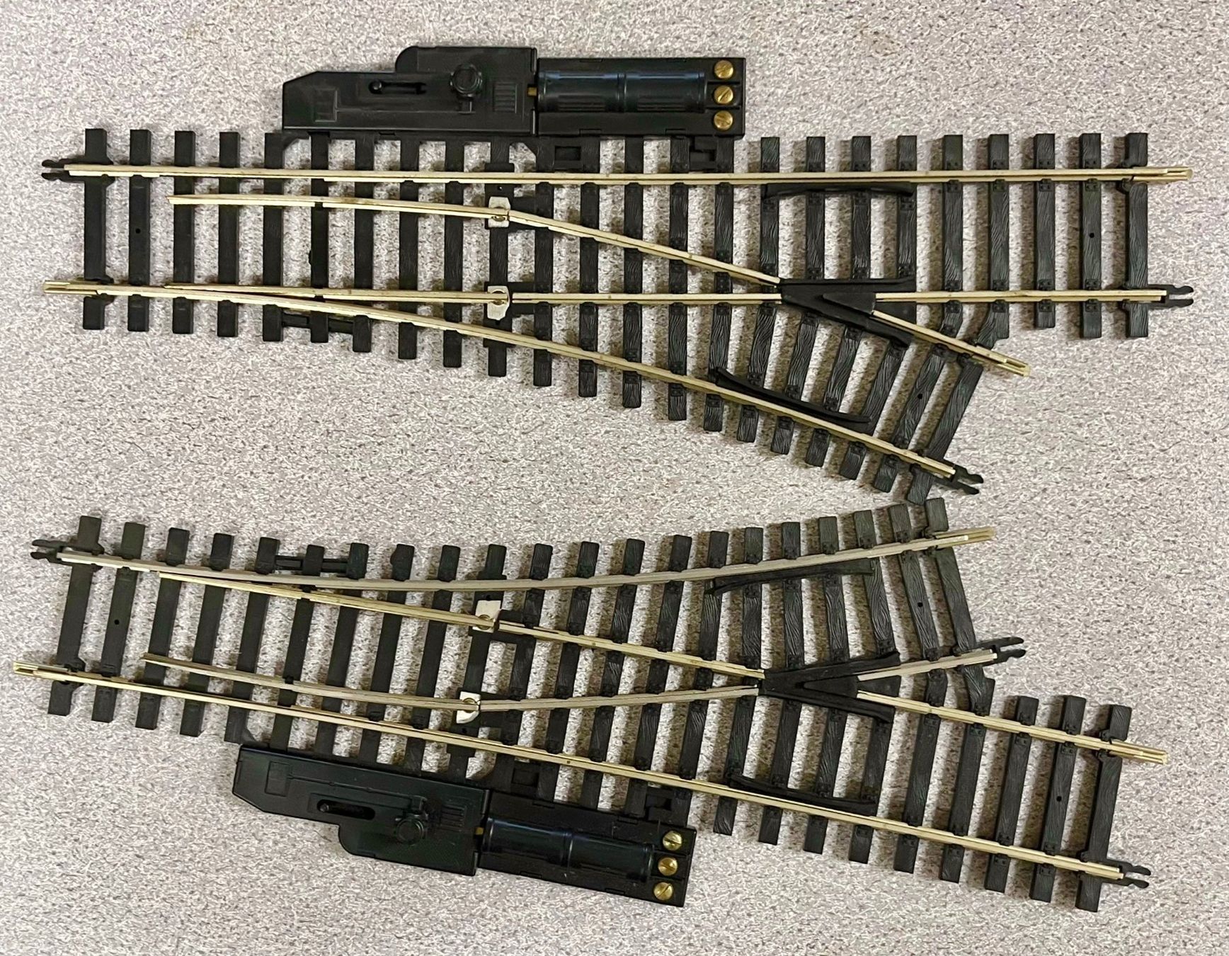 Modelleisenbahnen: ATLAS Spur 0  2 Weichen – Gebraucht aus Bleiken von hbw45