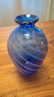 Handgearbeitete Murano Vase "Swirl" 1950/60er