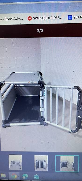 Gabbie, trasporto & Sicurezza: Hundebox Alu – Usato da Maur venduto da terryf 1