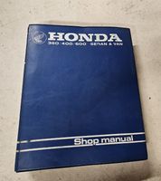 Werkstatthandbuch "Shop Manual" Honda 360/400/600 Original 