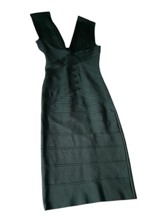 Herve Leger Green Dress / Robe / Kleid Newlike