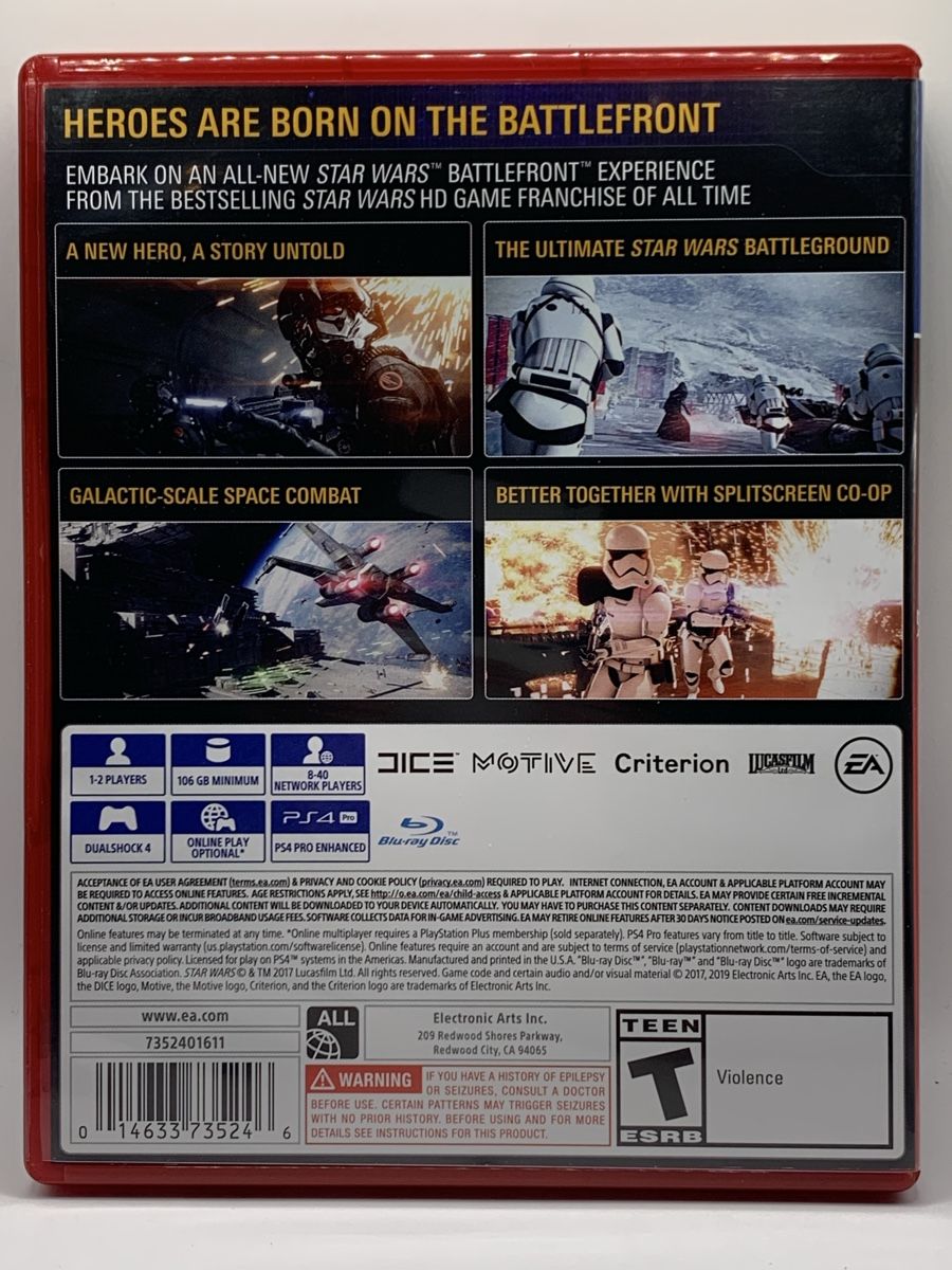 Sony Giochi: Star Wars Battlefront II - PS4  – Usato da Ostermundigen venduto da RG-Collector 1