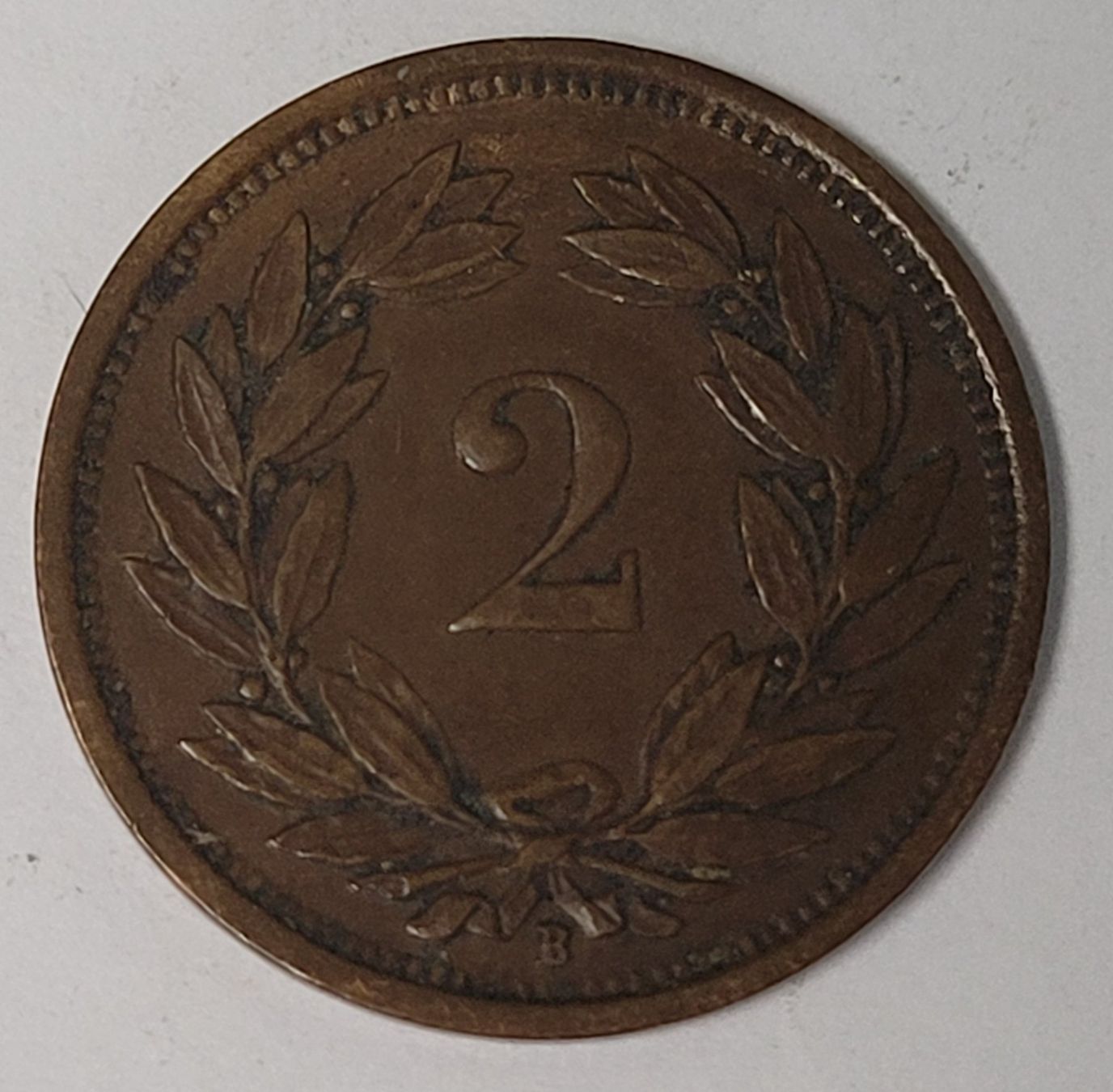 Alle Münzen: 2 RAPPEN / SCHWEIZ 1925 – Gebraucht aus Mumpf von antonio_schweiz_961 1
