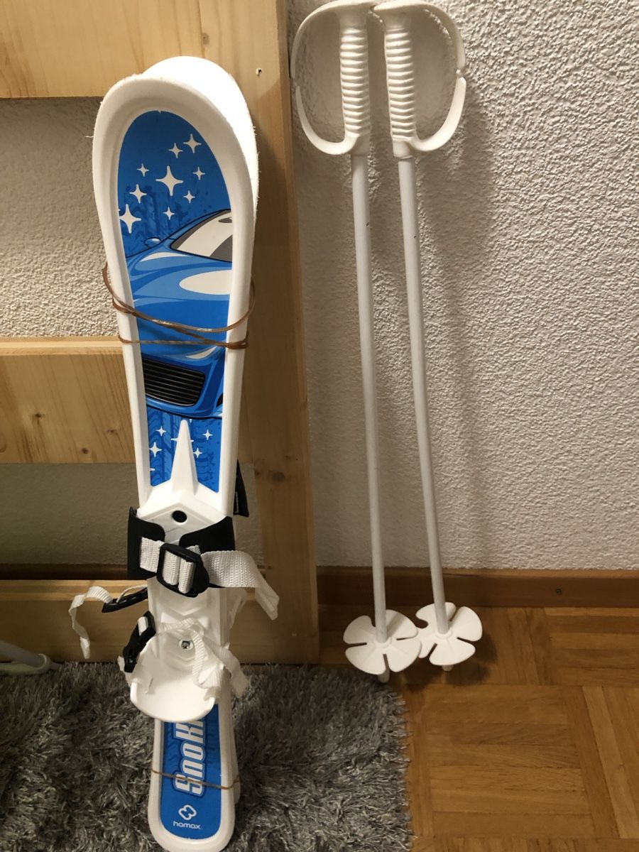 Skis: Kinderski mit Stöck – D'occasion à Wil SG par wex_r6br