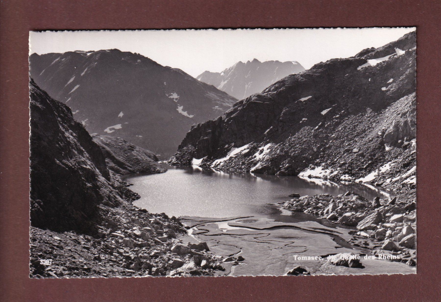Cartoline postali: TOMASEE - Rhein-Quelle – Usato da Pully venduto da nicecards-shop