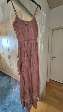 Sommerliches, elegantes Maxikleid, Grösse 38, rosé
