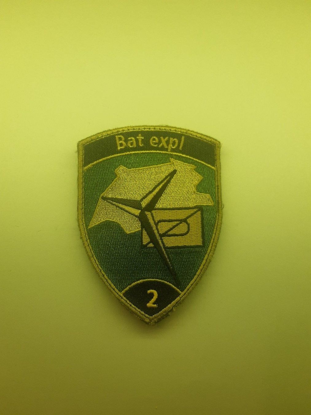 Schweizer Armee Placchette & Badge: BADGE ECUSSON MILITAIRE SUISSE BAT EXPL 2 – Nuovo (secondo la descrizione) da Domdidier venduto da baumeyer-seb