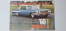 CHEVROLET 1960 Broschüre Prospekt