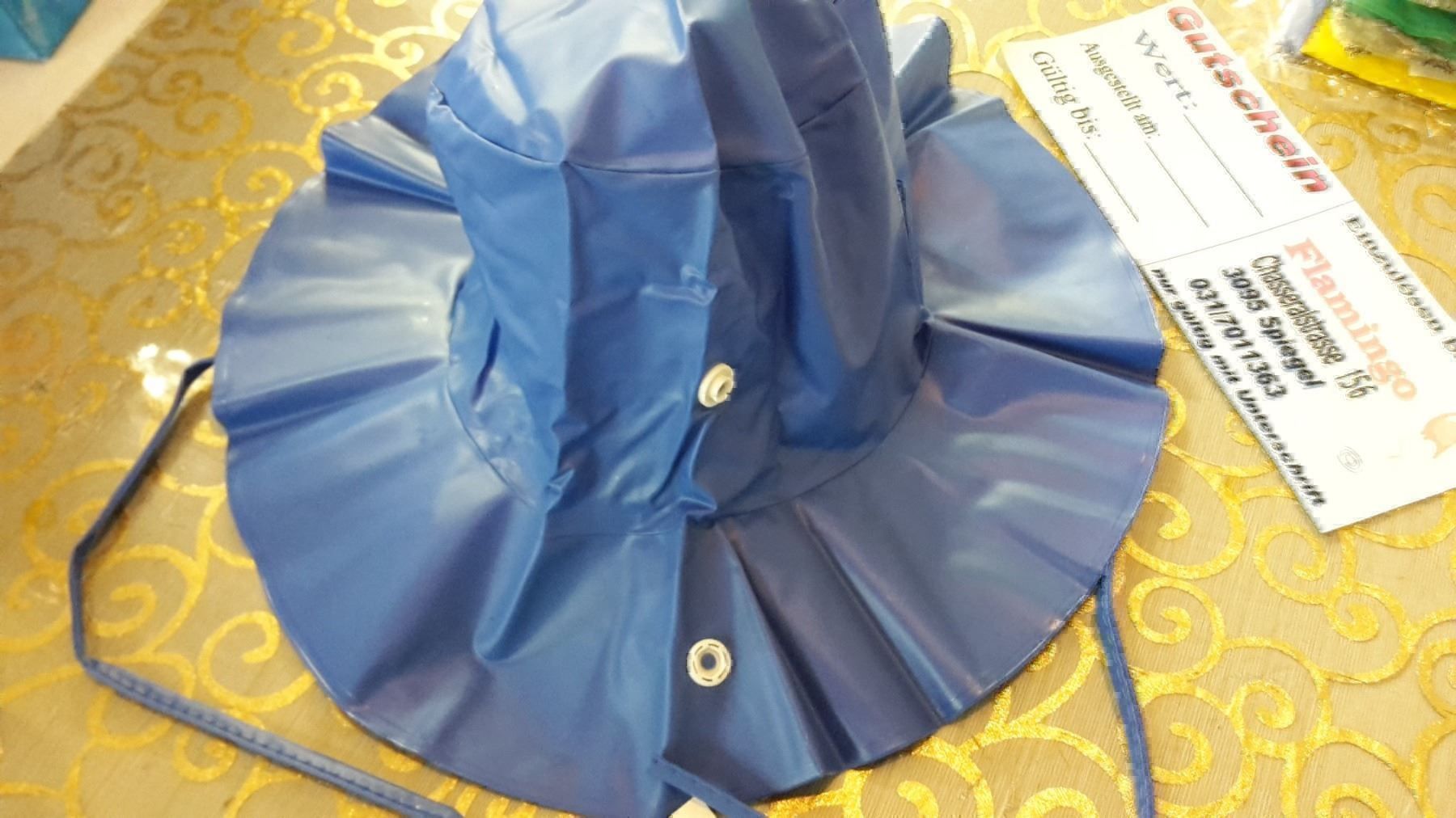 Copricapi, berretti & cappellini: Regenhut gr 49 Playshoes – Nuovo e nell'imballaggio originale da Schwarzenburg venduto da Flamingo07