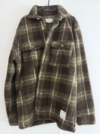Pull&Bear Teddy Jacke Holzfäller Style Gr.L