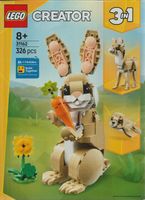 LEGO CREATOR 3 IN 1 31162 CUTE BUNNY  BUILDABLE FIGURE new