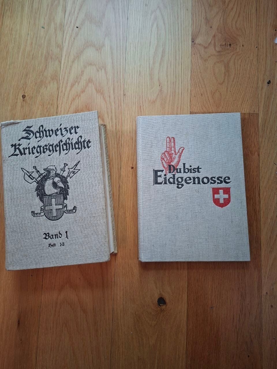 Libri: 2 bücher schweizer geschichte, militär – Usato da Buchs SG venduto da Graf_Rudolf