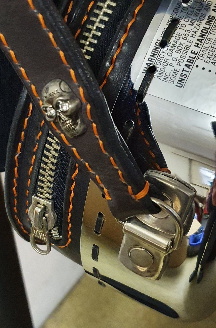 Harley-Davidson Borse da donna: Harley Davidson Unikat / Tasche mit Original Luftfilter – Nuovo (secondo la descrizione) da Muri AG venduto da Edlerweiss 7