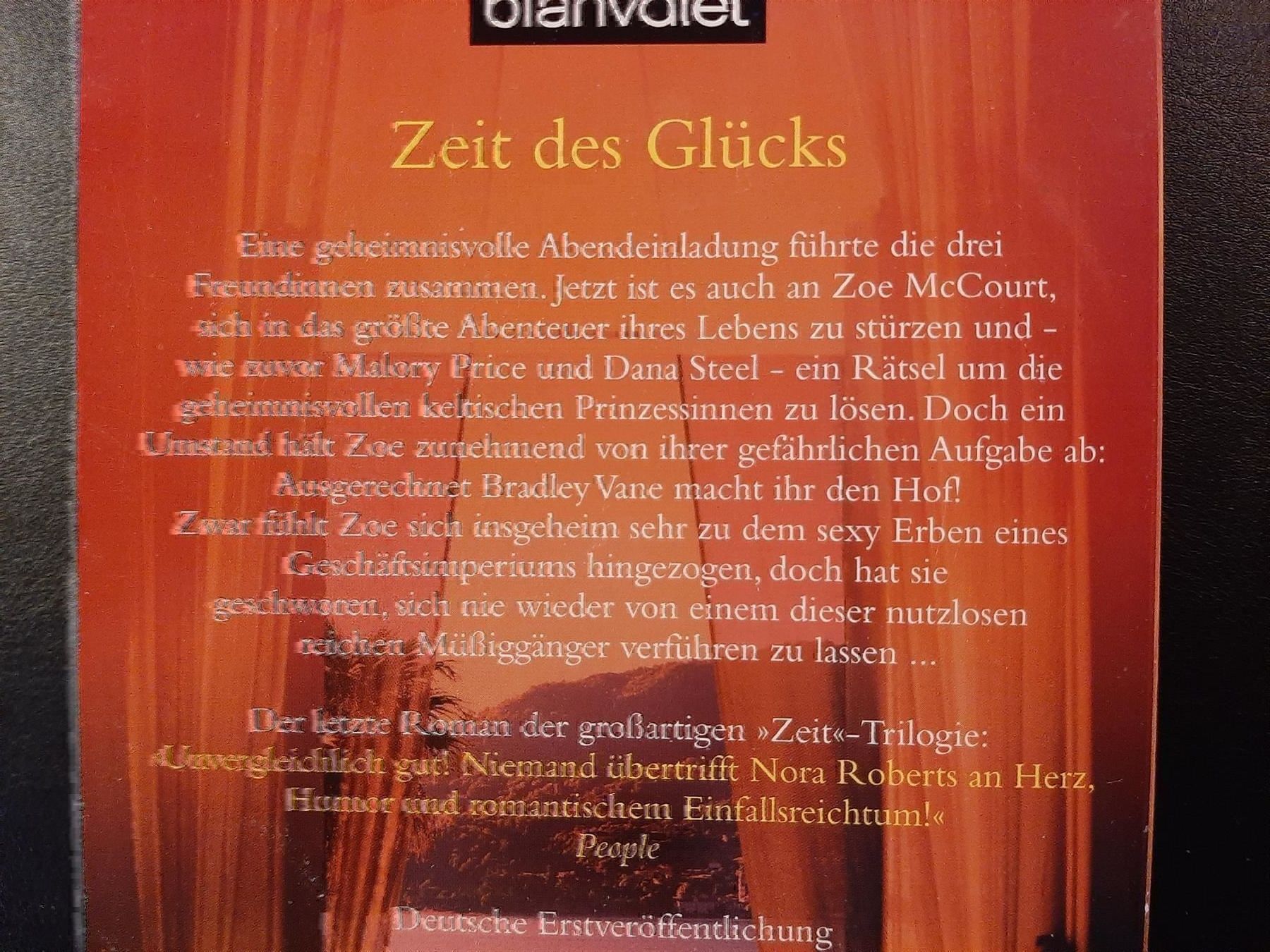Libri: Nora Roberts Zeit des Glücks – Usato da Affoltern am Albis venduto da Sabinezc 1