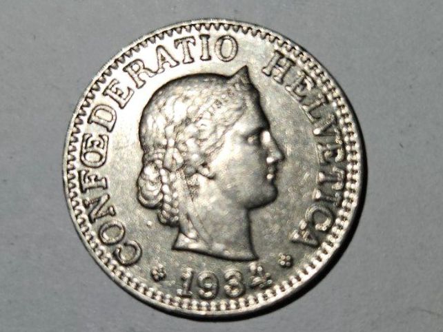 Tutti le monete: 10 Rappen 1934 – Usato da Trachslau venduto da Daniel12766 1