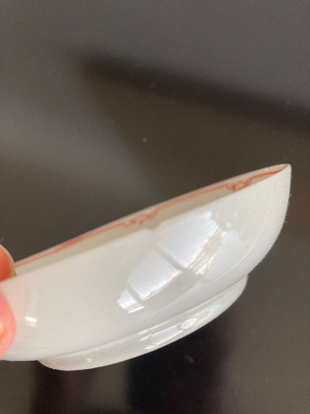 Ciotole: Wunderbare, antike Schale aus China mit Floralmuster – Usato da Zürich venduto da kostbares 6