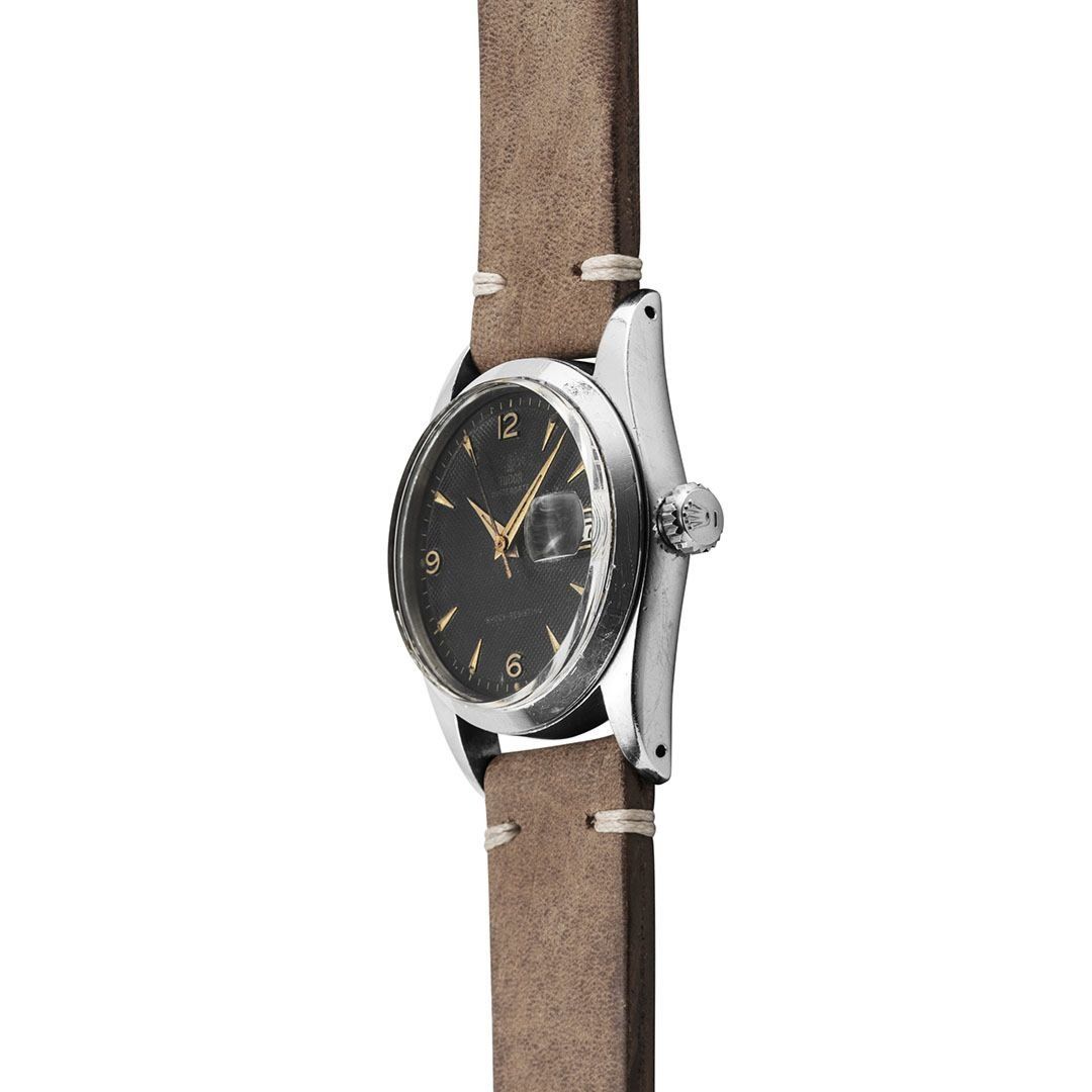 Tudor Orologi: Tudor Tudor Prince Date ref. 7929, black waffle dial – Usato da Luzern venduto da ChronoScope6004 7