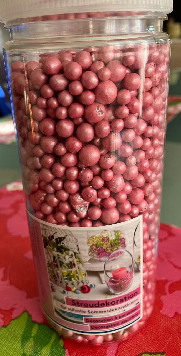 Mattoni da costruzione: Bastelkiessteine- pink + Streudekoration – Usato da Solothurn venduto da Carry-11 1