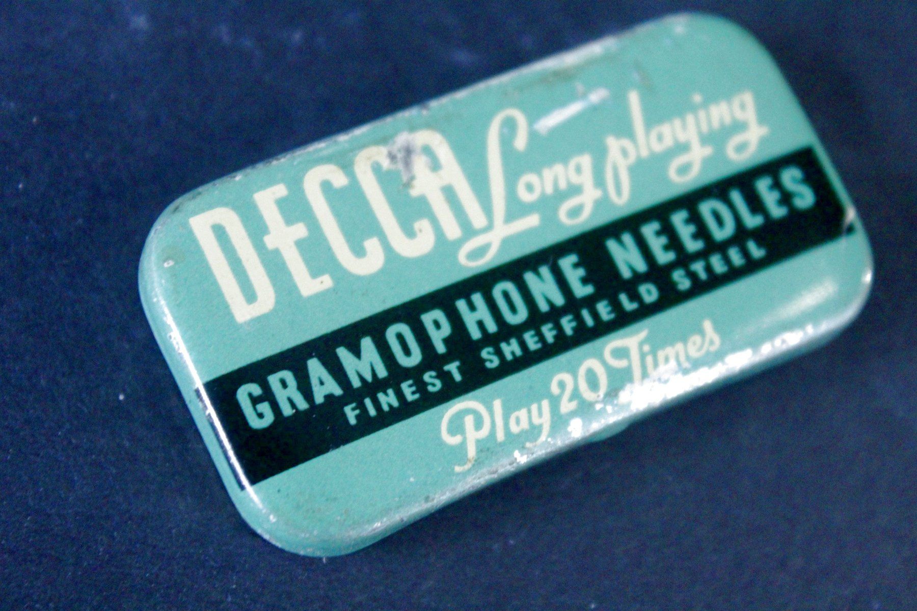Altri accessori: GRAMMOPHON - NADEL - DOSE Decca Long Playing , um 1920 – Difettoso da Bern venduto da kultiges 3