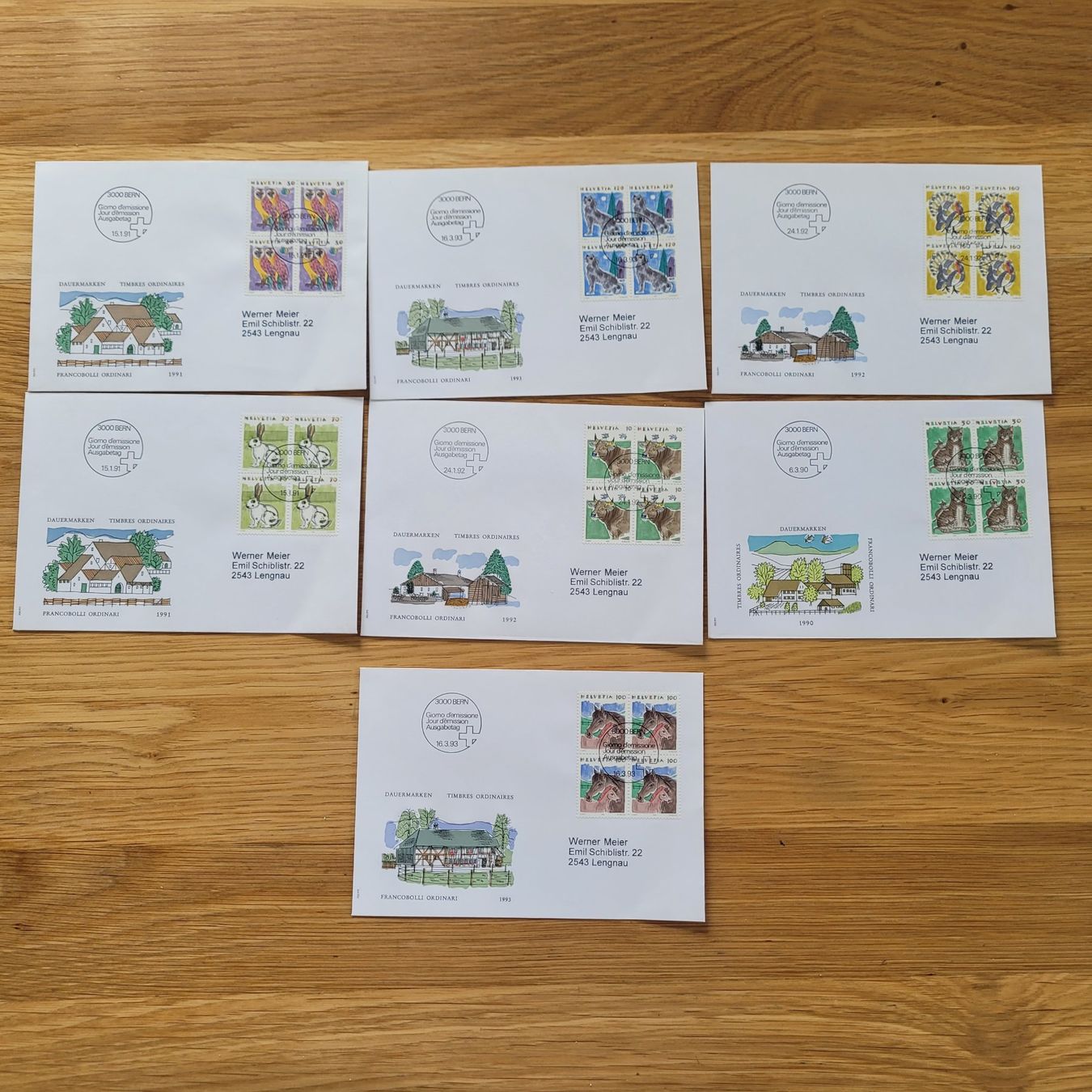 Tous les timbres: Los Europa FDC – D'occasion à Biel/Bienne par Destockweb