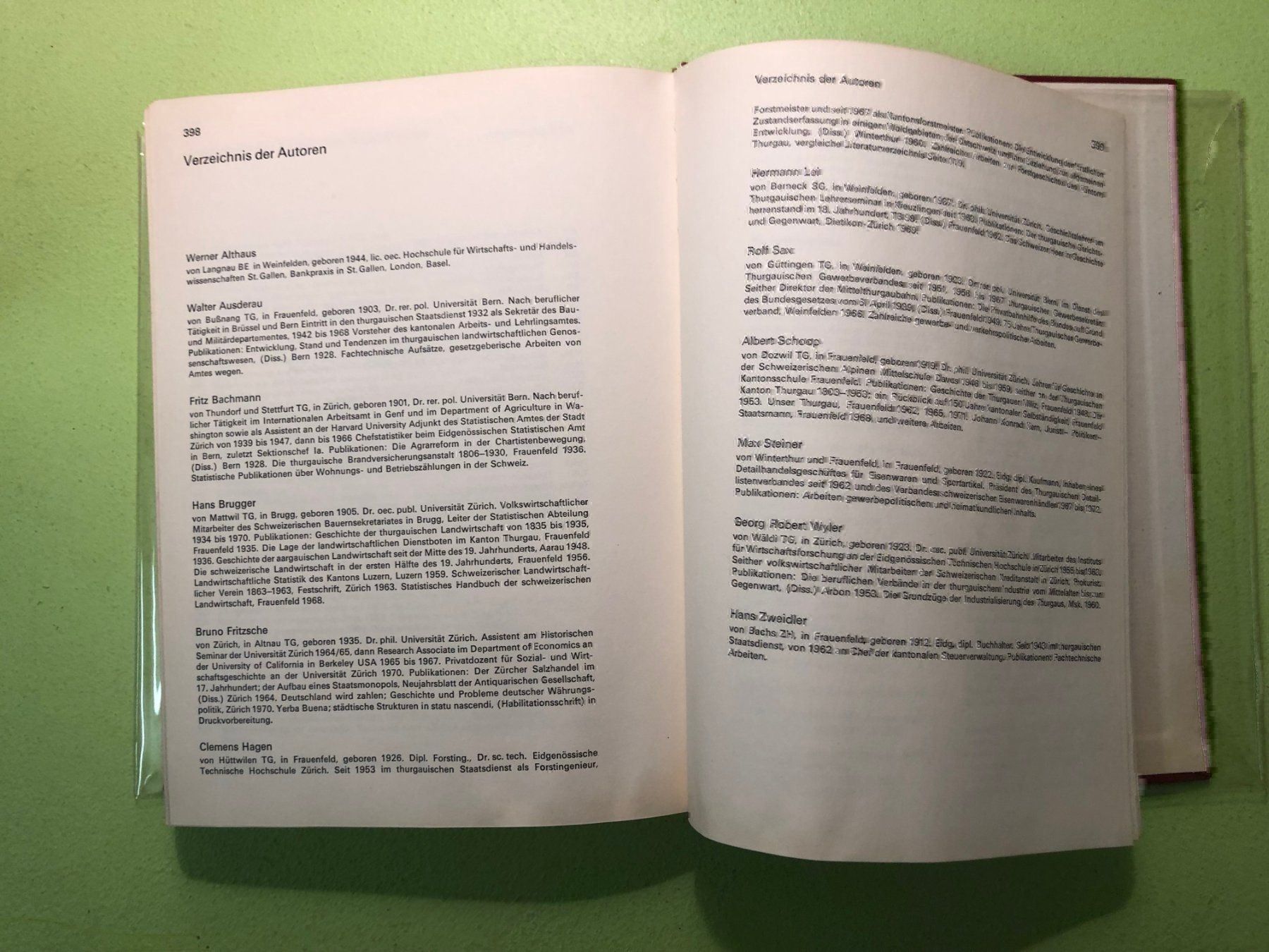 Libri: Wirtschaftsgeschichte d. Kantons Thurgau – Usato da Zürich venduto da allp 8
