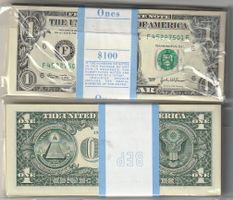 1 Dollar 2003  100 stk original Pak unz bankfriesch