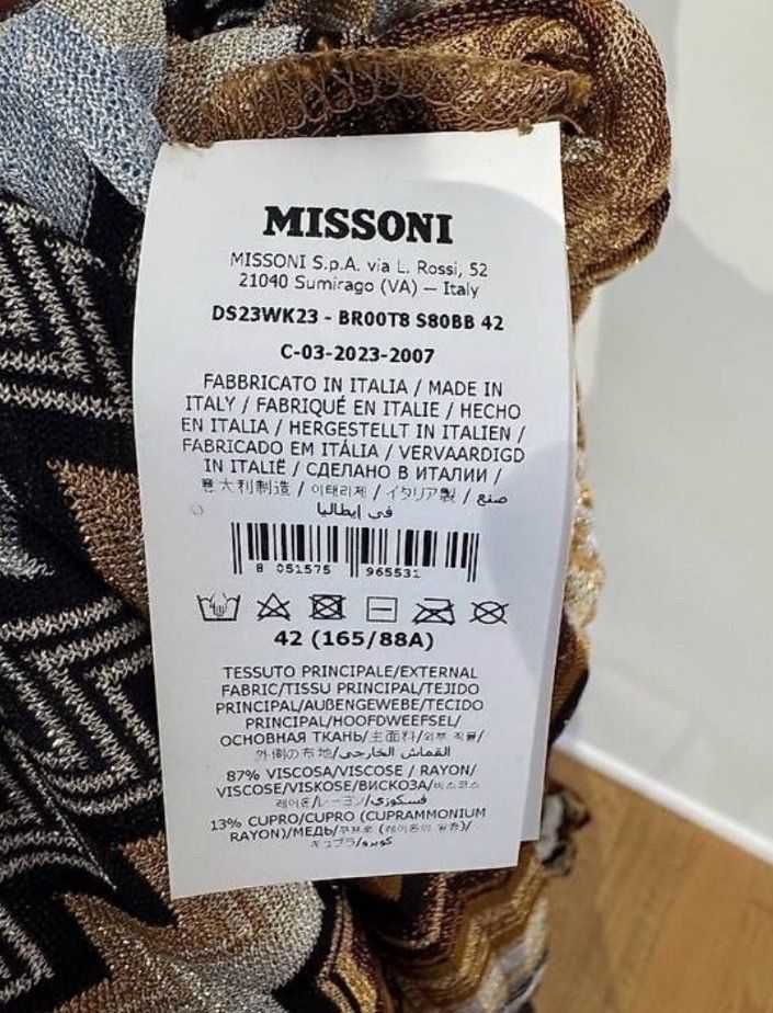 Missoni Vestiti: Missoni 42 – Nuovo (secondo la descrizione) da murten venduto da Ester09 1