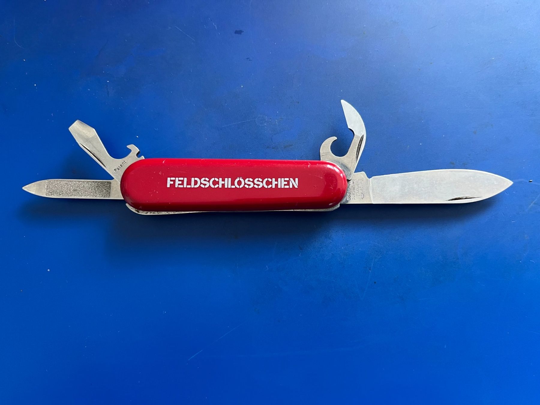 Wenger Taschenmesser: Gebrauchtes Messer Wenger (Feldschlösschen1) – Gebraucht aus Dintikon von Redgar58 4