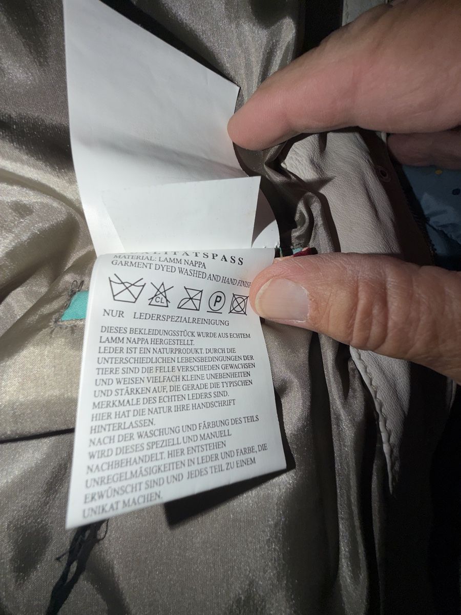 Giacche: Leder Jacke MILESTONE 44  – Nuovo (secondo la descrizione) da Dornach venduto da samuti 8