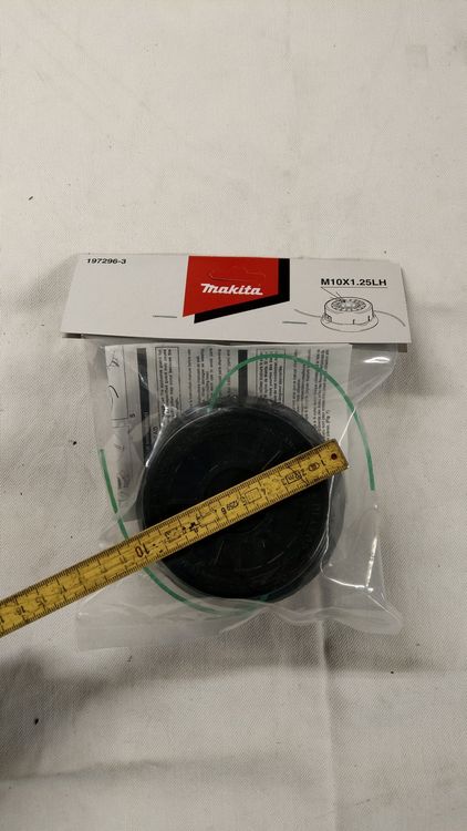 AUSONIA Universal Profi-Fadenkopf – Halbautomatisch Für Nylonfäden 2,4–5 Mm, Klopfen & Los, Ohne Spule öffnen, Made In Italy