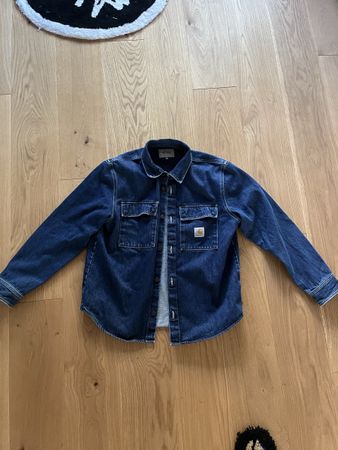 Giacca Carhartt WIP denim blu taglia M mai usata 