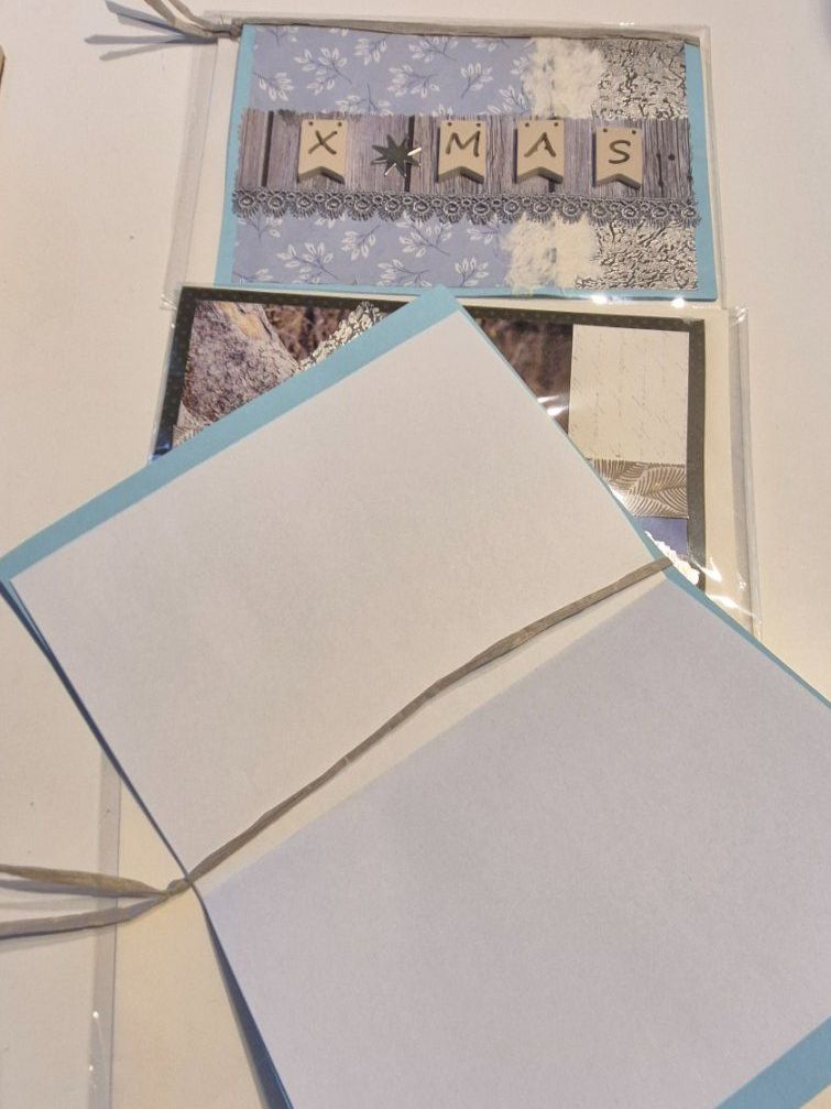 Cartes: 3er SET, Weihnachtskarten mit X-MAS Buchstaben – Neuf avec emballage d'origine à Nottwil par echtMOMO 7