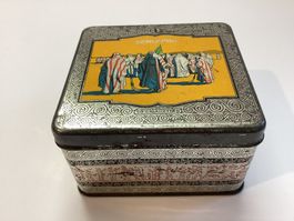 Alte Tabak Zigaretten Dose Senoussi Reemtsma Blech Vintage