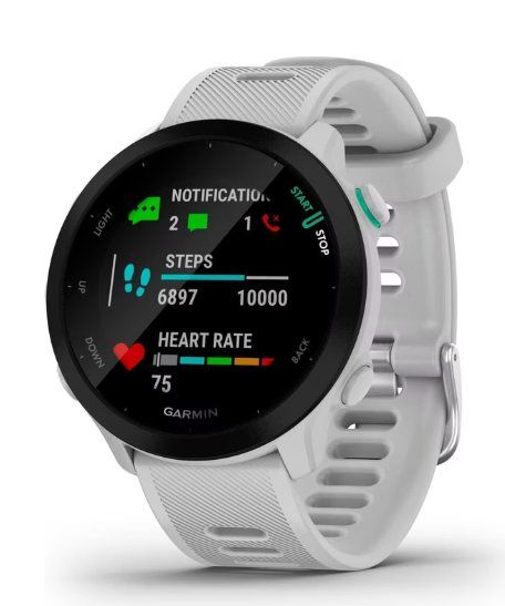 Garmin Smartwatch: Garmin Forerunner 55 weiss – Usato da Luzern venduto da Topstar04