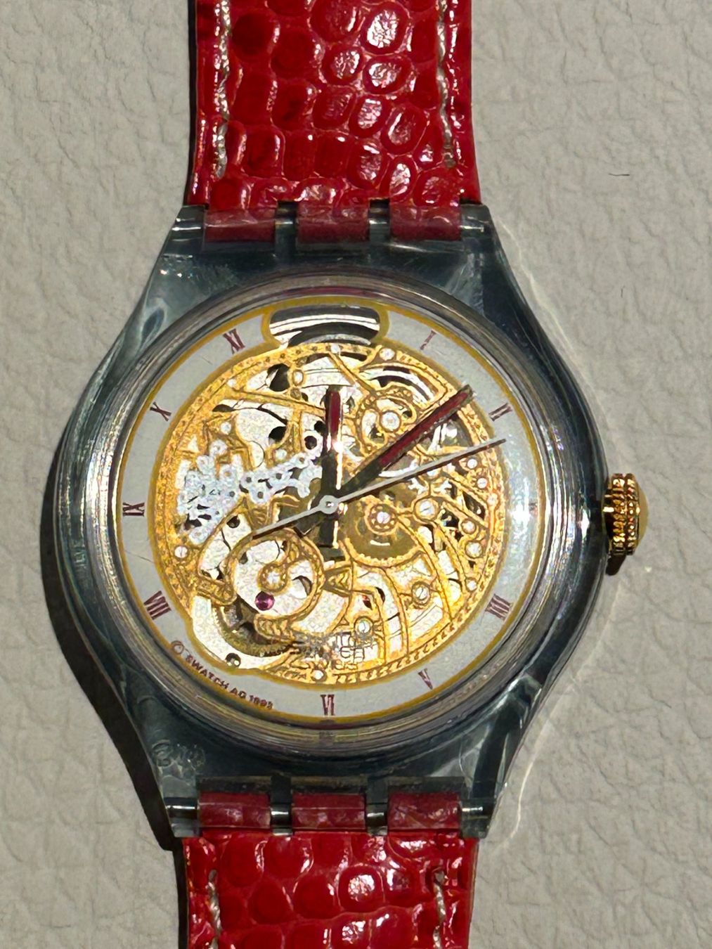 Swatch Armbänder & -reifen: Swatch Abendrot SAN103 Automatic Vintage – Neu (gemäss Beschreibung) aus Basel von arm_gf7p