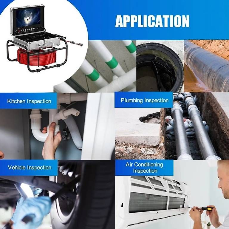 Tutti gli attrezzi: DVR Ablauf Kanalisation Pipeline Industrie Endoskop – Nuovo e nell'imballaggio originale da Malans GR venduto da BUYBEST-Schweiz 8