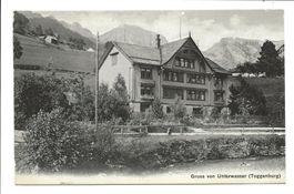 Gruss von Unterwasser (SG) Toggenburg - Pension - um 1910