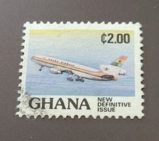 Ghana 1983 Flugzeug briefmarke